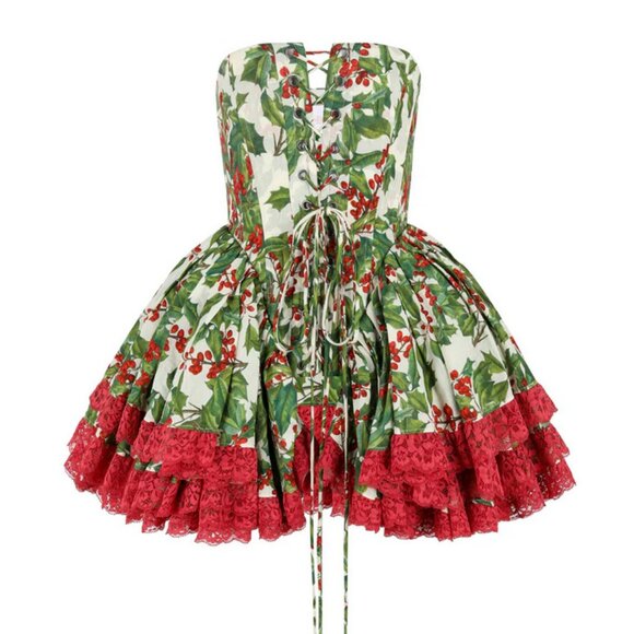 Selkie Tops - Selkie The Holly Victorian Corset